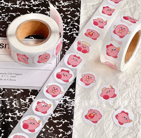 Rollo stickers - Kirby - Imagen 3