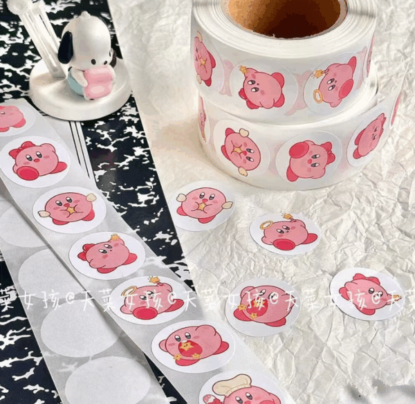 Rollo stickers - Kirby - Imagen 4