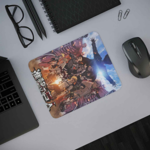 Mousepad cuadrado De Shingeki no Kyojin