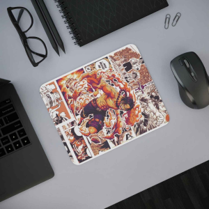 Mousepad Cuadrado De Portgas D. Ace