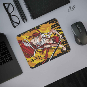 Mousepad Cuadrado De Erza Scarlet