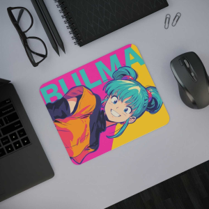 Mousepad Cuadrado De Bulma