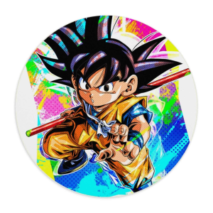 Mousepad Redondo De Son Gokū