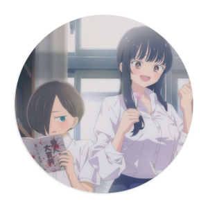 Mousepad Redondo De Peligros en mi corazón