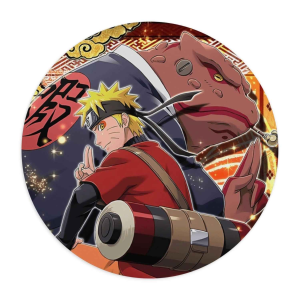 Mousepad Redondo De Naruto