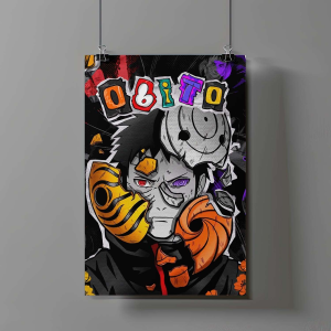 Poster De Obito Uchiha - Naruto