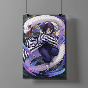 Poster De Obanai Iguro - Kimetsu no Yaiba