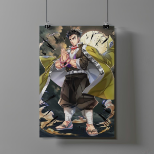 Poster De Gyomei Himejima - Kimetsu no Yaiba