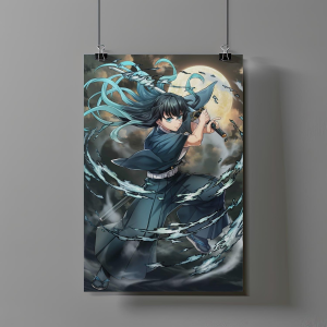 Poster De Tokito Muichiro - Kimetsu no Yaiba