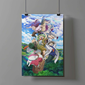 Poster De Nanatsu No Taizai Four Knights of the Apocalypse