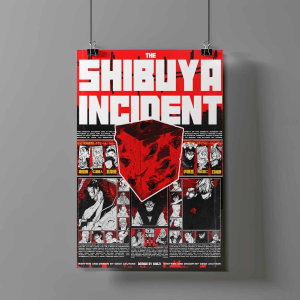 Poster De Shibuya Incident - Jujutsu Kaisen
