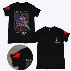 Camiseta Unisex De Evangelion Unidad 01