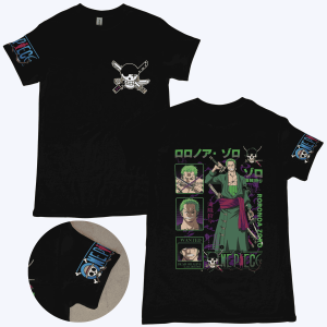 Camiseta Unisex De Zoro - One Piece