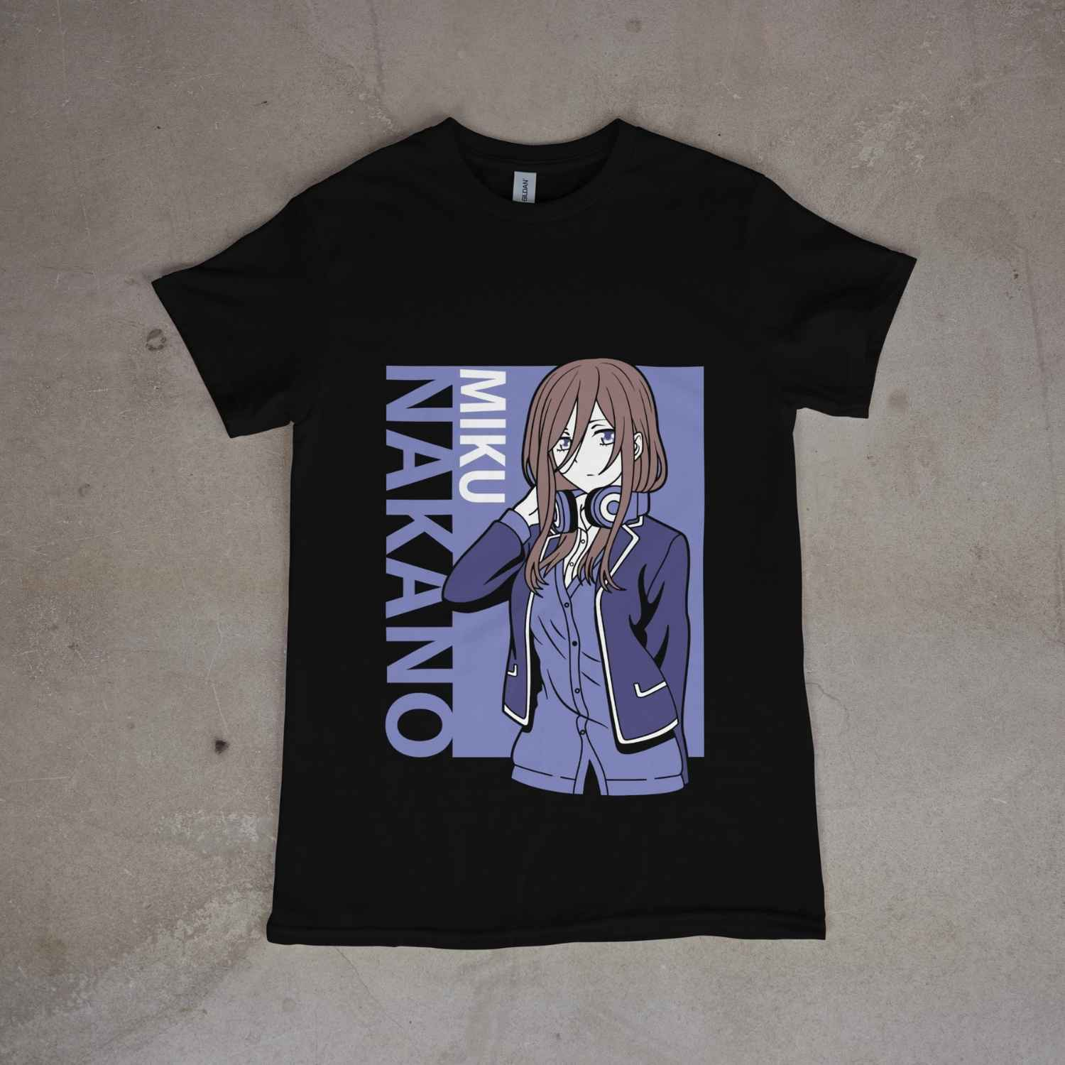 Camiseta Miku Nakano Go-toubun no Hanayome