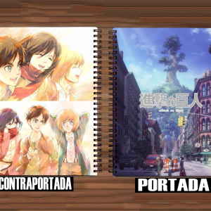 201 – Cuaderno / Libreta – Shingeki no Kyojin