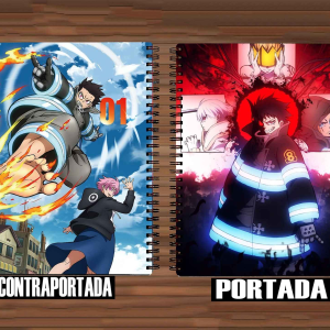 199 – Cuaderno / Libreta – Fire Force