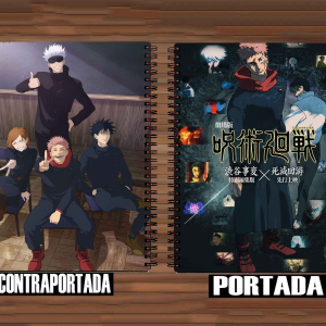 98 – Cuaderno / Libreta – Jujutsu Kaisen
