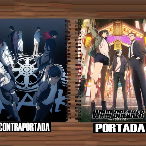 27 – Cuaderno / Libreta – Wind Breaker