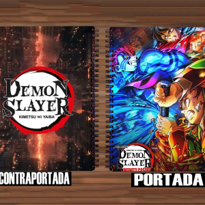 190 – Cuaderno / Libreta – Kimetsu no Yaiba