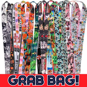 2 Lanyards - Diseños al azar - (grab bag)