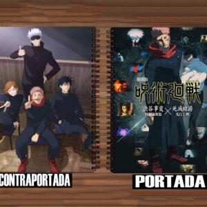 98 – Cuaderno / Libreta – Jujutsu Kaisen