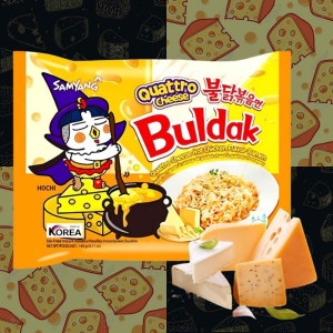 Ramen Buldak 4 Quesos – Medio Picante