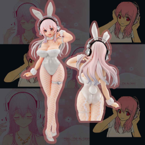 Figura Sonico - Super Sonico Pearl White Ver