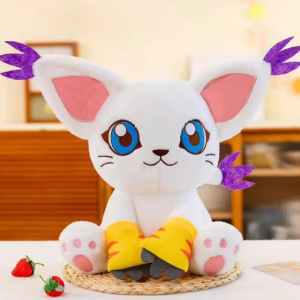 Mega Peluche Gatomon - Digimon