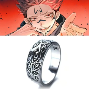 Anillo Sukuna Ojo maldito Jujutsu Kaisen