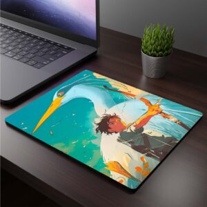Mousepad cuadrado de Mahito - The Boy and the Heron