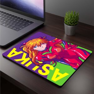 Mousepad cuadrado de Asuka Langley - Evangelion