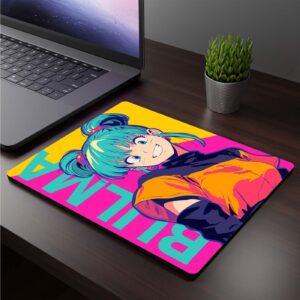 Mousepad cuadrado de Bulma - Dragon Ball