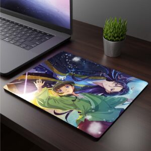 Mousepad cuadrado de Jinshi y Mao Mao - Diarios de la Boticaria