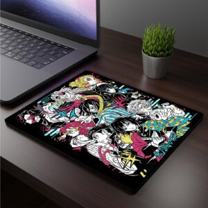 Mousepad cuadrado de Pilares - Demon Slayer