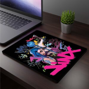Mousepad cuadrado de Jinx - Arcane