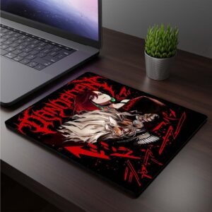 Mousepad cuadrado de Okarun y Momo - Dandadan