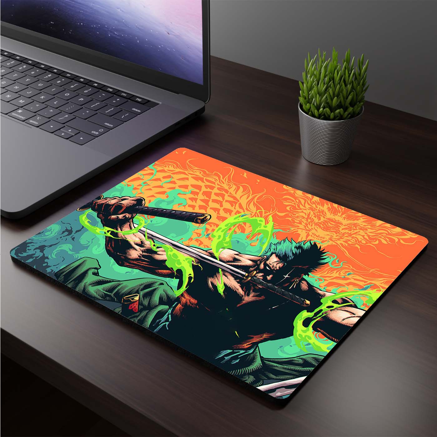 Mousepad cuadrado de Zoro - One Piece