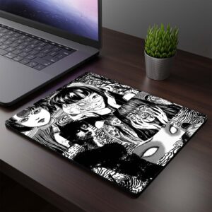 Mousepad cuadrado de Junji Ito - Collage