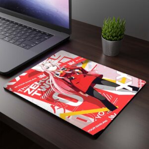 Mousepad cuadrado de Zero Two - Darling in the franxx