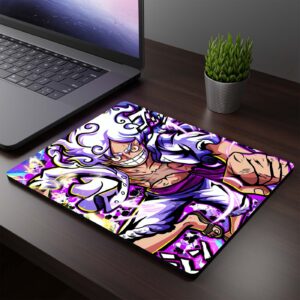 Mousepad cuadrado de Luffy Gear 5 - One Piece