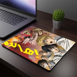 Mousepad cuadrado de Attack on Titan