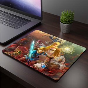 Mousepad cuadrado de Link y Zelda - The Legend of Zelda