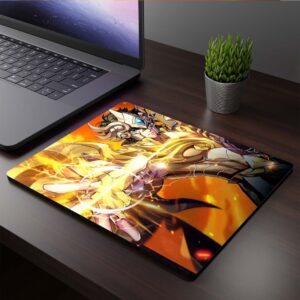 Mousepad cuadrado de Aioria - Saint Seiya