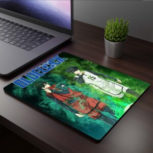 Mousepad cuadrado de Isagi y Rin - Blur Lock