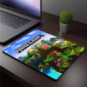 Mousepad cuadrado de Minecraft