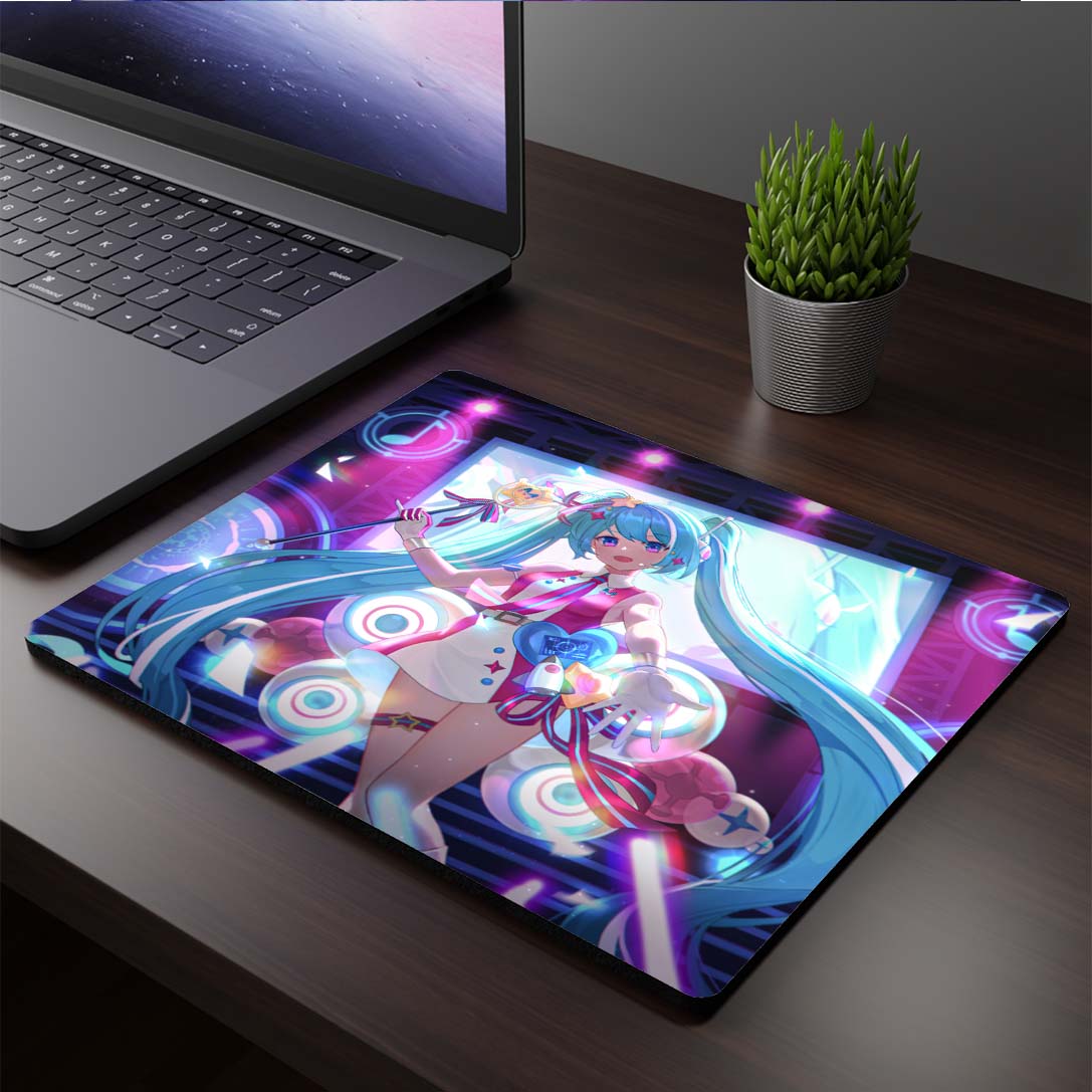 Mousepad cuadrado de Hatsune Miku - Vocaloid