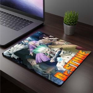 Mousepad cuadrado de Senku Ishigami - Dr. Stone