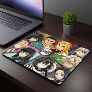 Mousepad cuadrado de Los Pilares - Demon Slayer