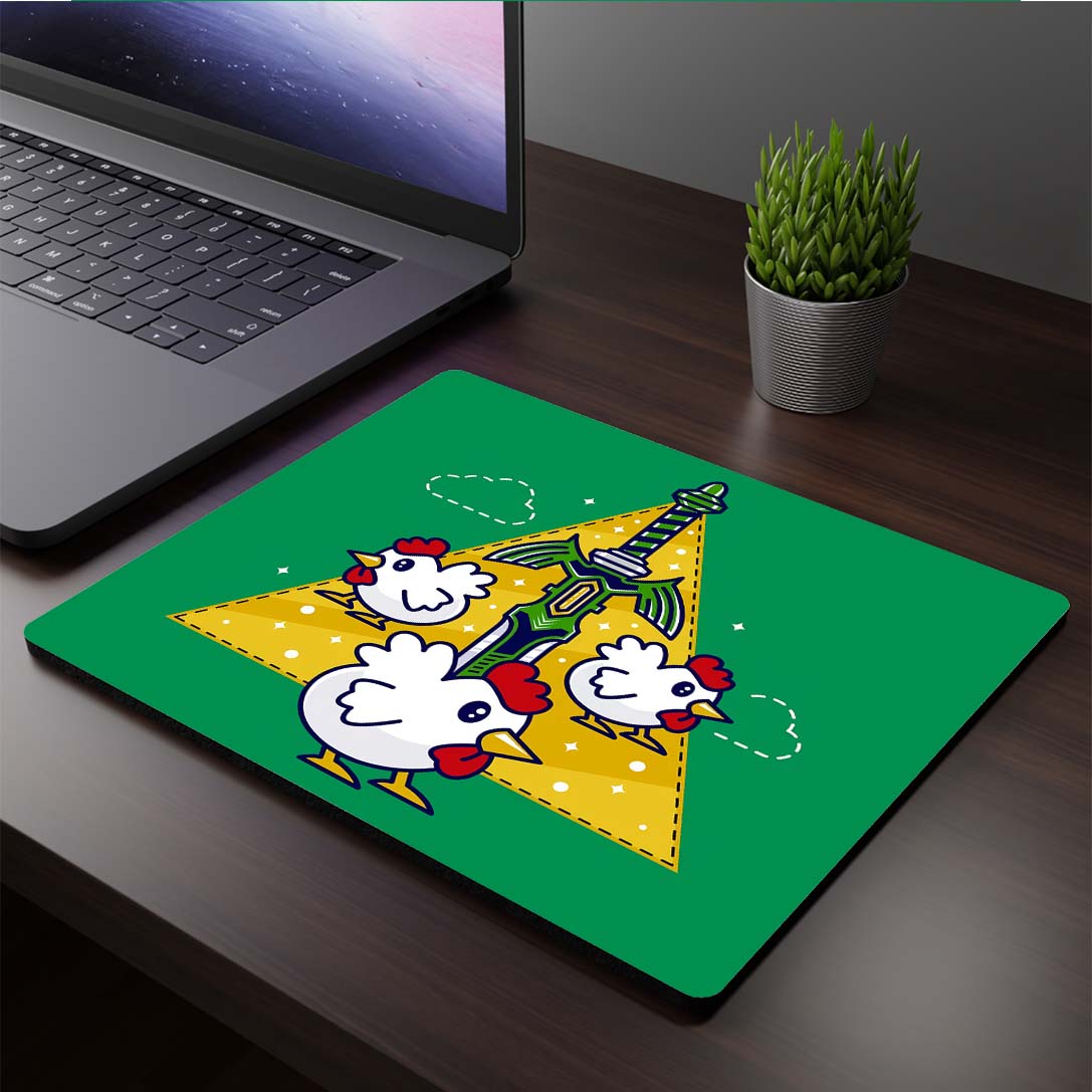Mousepad cuadrado de The Legend of Zelda