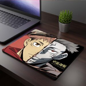 Mousepad cuadrado de Yuji Itadori y Sukuna - Jujutsu Kaisen